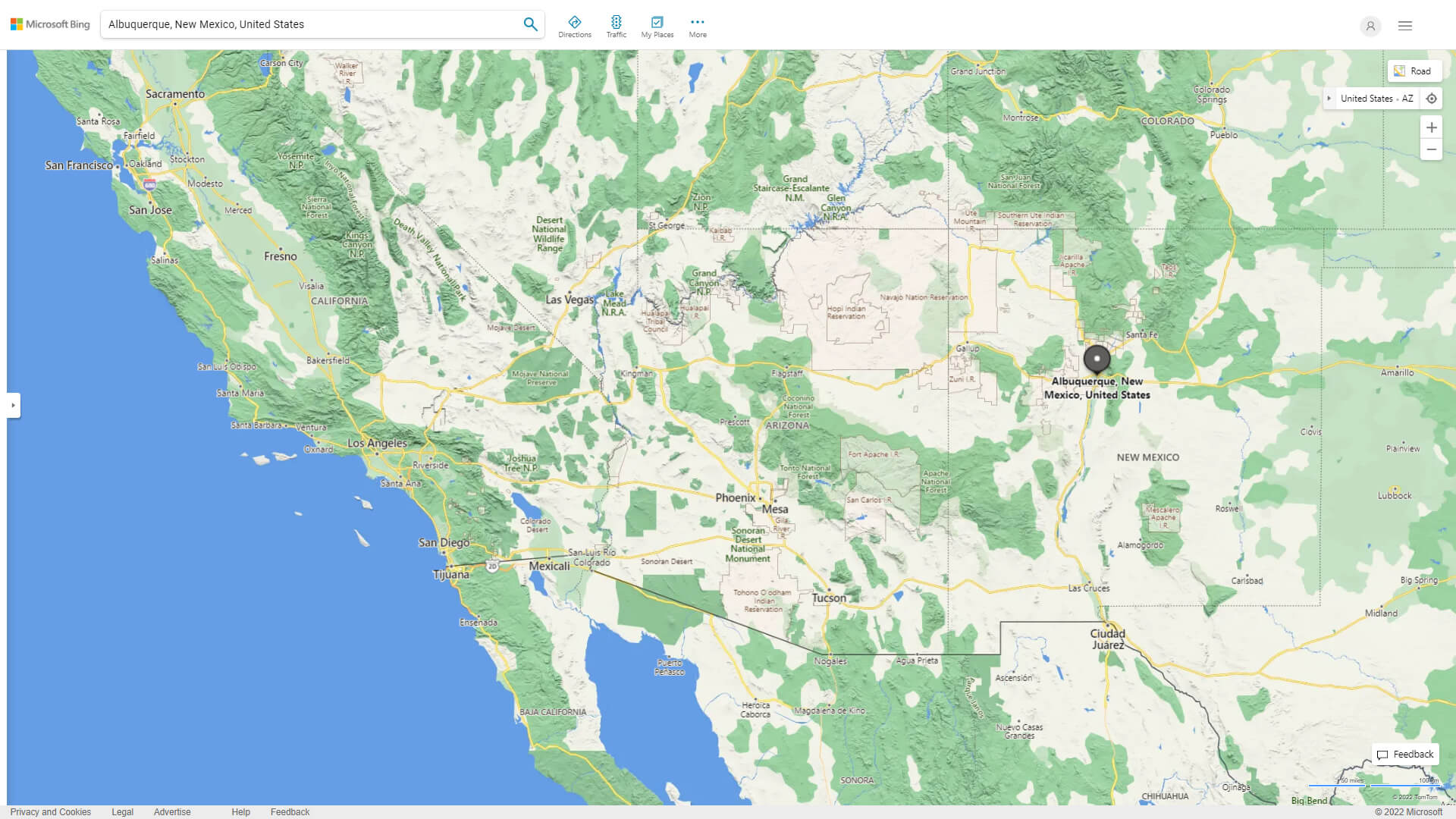 Albuquerque Map New Mexico